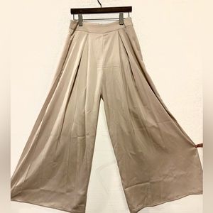 Tan Balloon Dress Pants